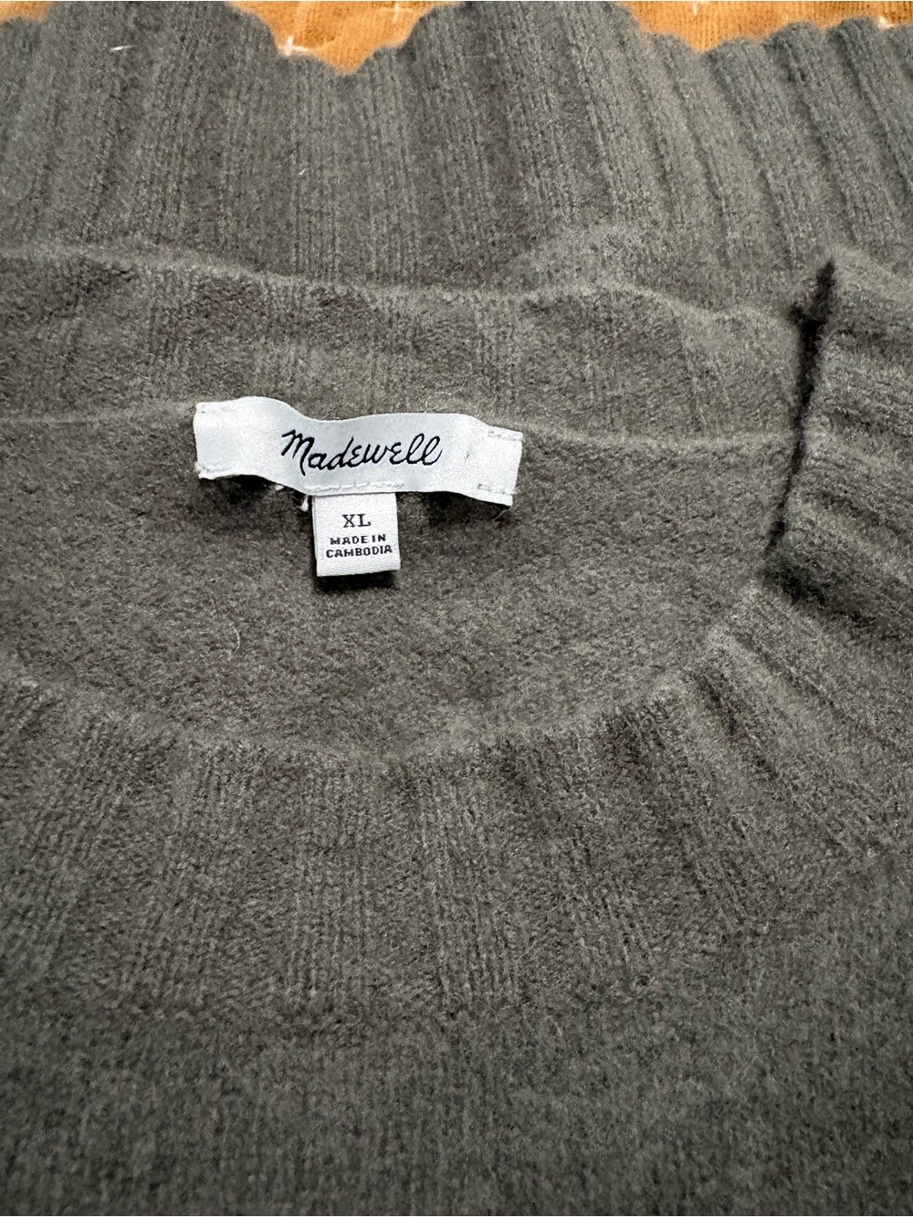 Madewell Wool Crewneck Sweater - Picture 3 of 6